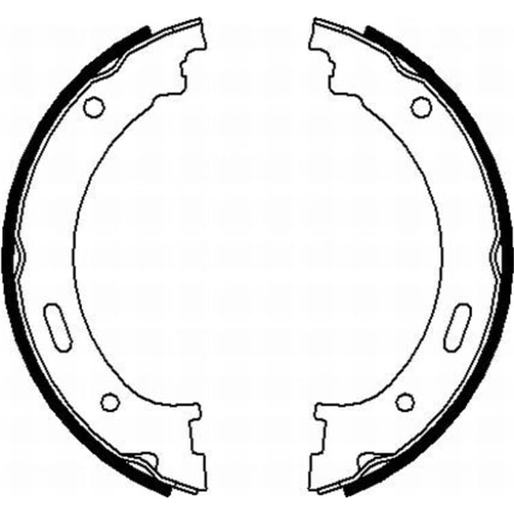 Textar Bremsbacken hinten Jeep Commander Grand Textar Bremsbacken hinten Jeep Commander Grand von TEXTAR