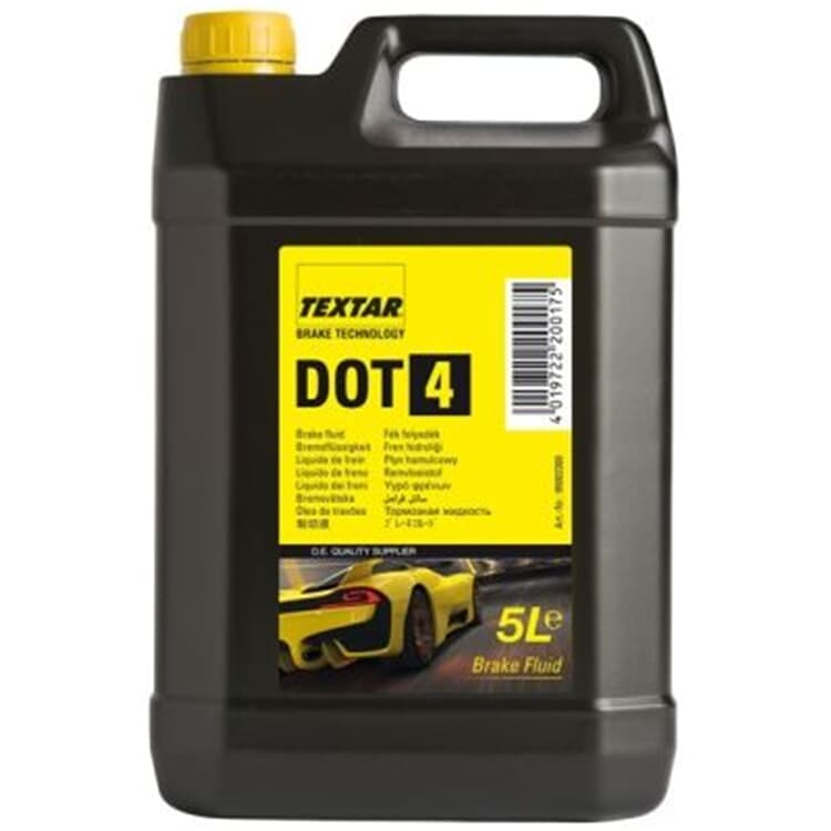 Textar Bremsfl?ssigkeit DOT4 5 Liter Textar Bremsfl?ssigkeit DOT4 5 Liter von TEXTAR