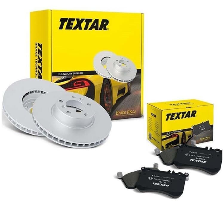 Textar Bremsscheiben + Bremsbel?ge hinten Audi A4 A5 A6 A7 A8 Q5 Q7 VW Touareg von TEXTAR