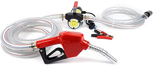 175W Dieselpumpe Heizölpumpe 50 L/min, Diesel Tankstelle Die selbstansaugende 12V Dieselpumpe mit 4m Schläuchen,Kraftstofffilter 175W Dieselpumpe Heizölpumpe 50 L/min, Diesel Tankstelle Die selbstansaugende 12V Dieselpumpe mit 4m Schläuchen,Kraftstofffilter von TFCFL