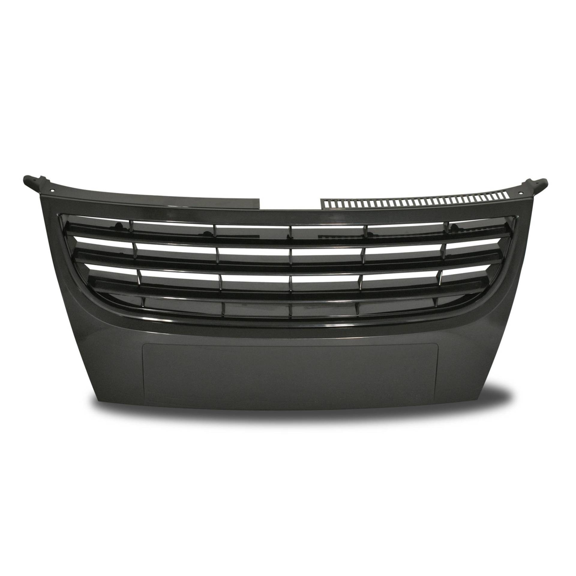 Kühlergrill Sportgrill Gitter Front Grill ohne Emblem Schwarz (Fahrzeugspezifisch) von TFS