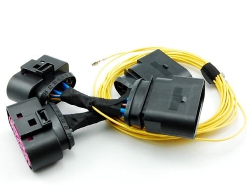 Xenon Scheinwerfer Adapter Kabelbaum Kabel Set für VW Golf 6 VI mit Kurvenlicht von TFS