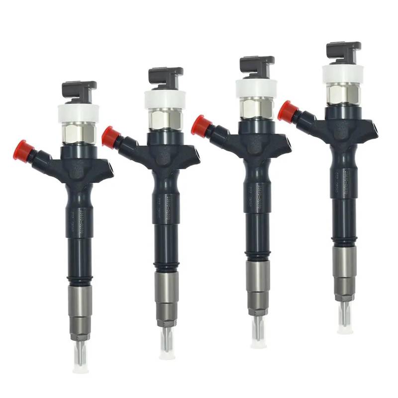 4 STÜCKE 2KD-FTV Kraftstoffinjektor 23670-0L010 23670-0L070 Diesel-Einspritzung Kompatibel for TOYOTA HILUX HIACE V2.5 D4D(23670-0L070 (4PCS)) von TFTYJD
