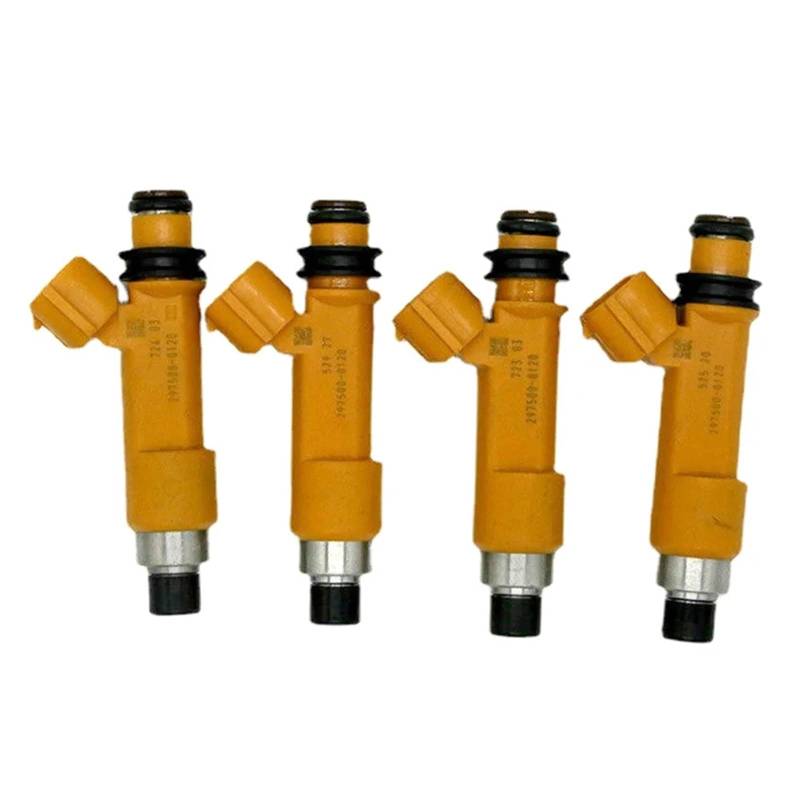 4Pcs Kraftstoff Injektor Düse for 00-06 Kompatibel for Jimny 01-15 Swift 05-15 Wagon R 03-07 1,3 L 297500-0120 15710-86G00 Ersatz Teile von TFTYJD