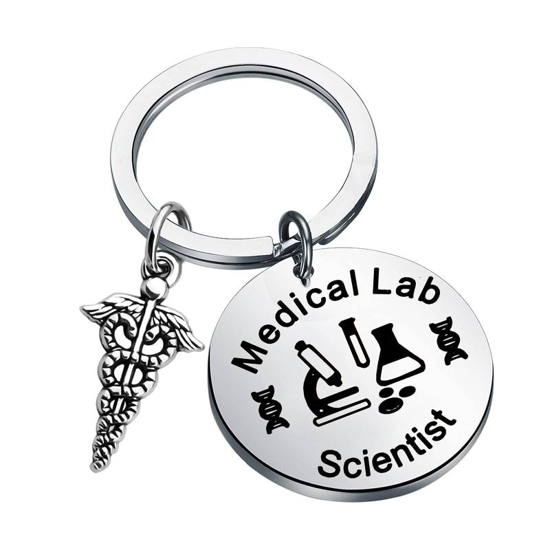 TGBJE Medizinisches Labor, Wissenschaftler, Geschenk, medizinisches Labor, Wissenschaftler, Schlüsselanhänger, Laborassistent, Geschenk, medizinisches Labor, Wissenschaftler, Laborwissenschaftler, von TGBJE