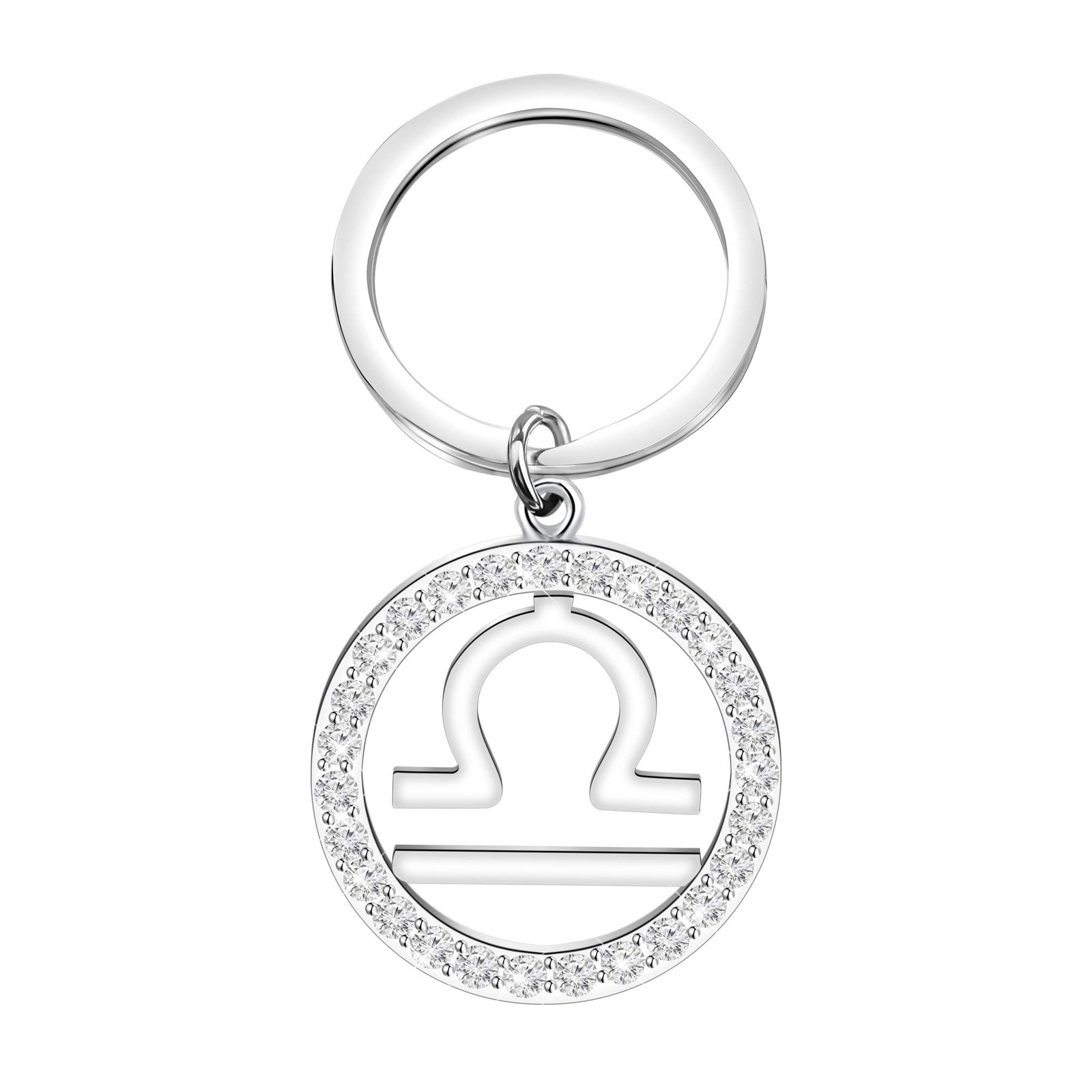 TGBJE Sternzeichen-Schlüsselanhänger, Sternzeichen, Geschenk, Sternzeichen, Geschenk, Horoskop, Sternbild, himmlisches Sternzeichen-Schlüsselanhänger, Waage Sr, 3.0 * 3.0cm TGBJE Sternzeichen-Schlüsselanhänger, Sternzeichen, Geschenk, Sternzeichen, Geschenk, Horoskop, Sternbild, himmlisches Sternzeichen-Schlüsselanhänger, Waage Sr, 3.0 * 3.0cm von TGBJE