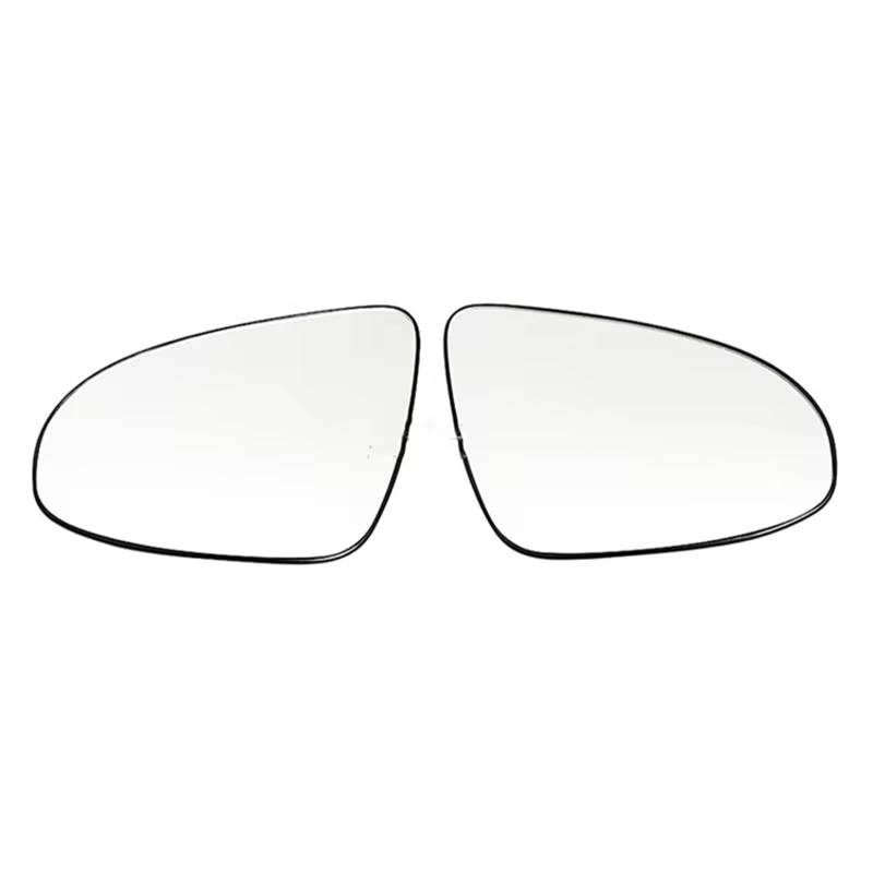 TGFCRUH Außenspiegel Glas Kompatibel Mit Citroen Für C1 2014–2023 Für Peugeot 108 2014 2015 2016 2017 2018 2019 2020 2021 Autoteile Beheiztes Spiegelglas 1612468180 1612467680(1 Pair) von TGFCRUH