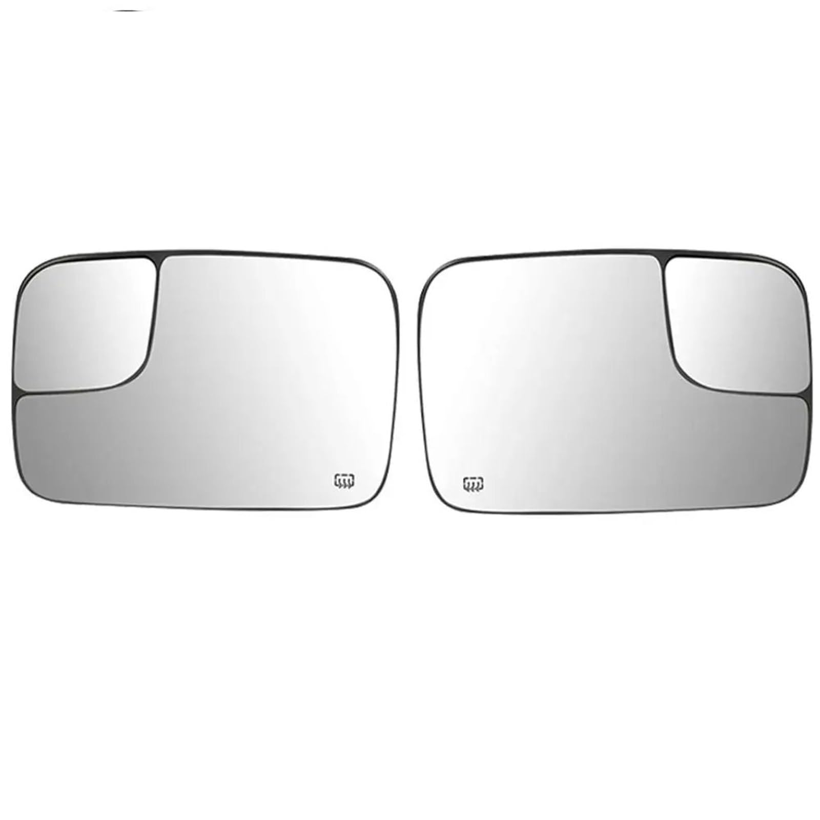 TGFCRUH Außenspiegel Glas Kompatibel Mit Dodge Für Ram 1500 2500 3500 2005 2006 2007 2008 Autoseite Beheiztes Spiegelglas Rückspiegelobjektiv Links Rechts 5161011AA(1 Pair) von TGFCRUH