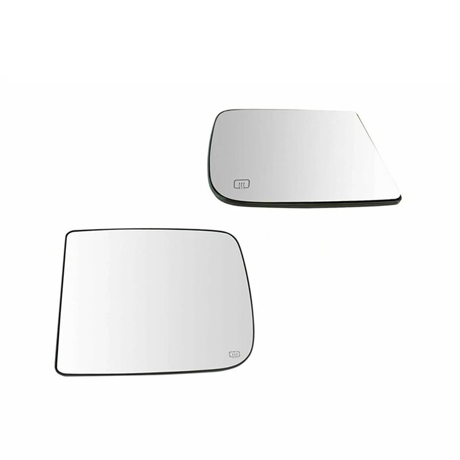 TGFCRUH Außenspiegel Glas Kompatibel Mit Dodge Für Ram 1500 2500 3500 Truck 2011 2012 2013 2014 2015 2016 2017 2018 Auto-Seitenrückspiegel Beheiztes Abschleppspiegelglas Autoteile(1 Pair) von TGFCRUH