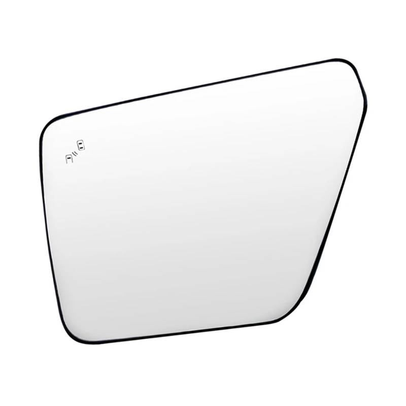 TGFCRUH Außenspiegel Glas Kompatibel Mit Ford Für 2021 2022 2023 Linkes/rechtes Rückspiegelglas Beheizt Mit Totwinkellicht ML3Z17K707H ML3Z17K707D(Left) von TGFCRUH