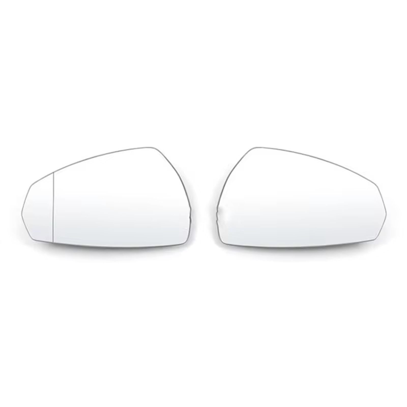 TGFCRUH Außenspiegel Glas Kompatibel Mit Für A3 S3 8V 2013-2020 Für RS3 8V 2015-2020 Autozubehör Rückspiegelglas Mit Heizfunktion 8V0857535D(1 Pair) von TGFCRUH