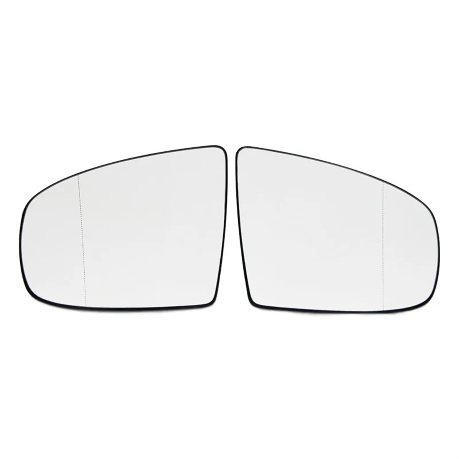 TGFCRUH Außenspiegel Glas Kompatibel Mit Für X6 E71 E72 2008 2009 2010 2011 2012 2013 2014 Beheiztes Seitenrückspiegelglas Für Autotüren 51167174981(1 Pair) von TGFCRUH