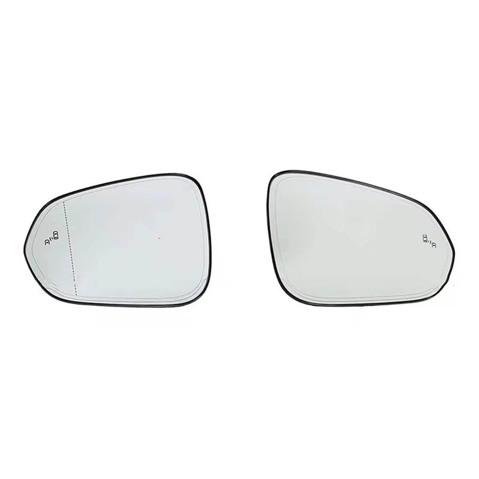 TGFCRUH Außenspiegel Glas Kompatibel Mit Lexus Für RX 2016 2017 2018 2019 2020 2021 2022 2023 NX 2015-2023 Autozubehör Rückspiegel Heizung Blindbereich Hilfslinse(1 Pair) von TGFCRUH
