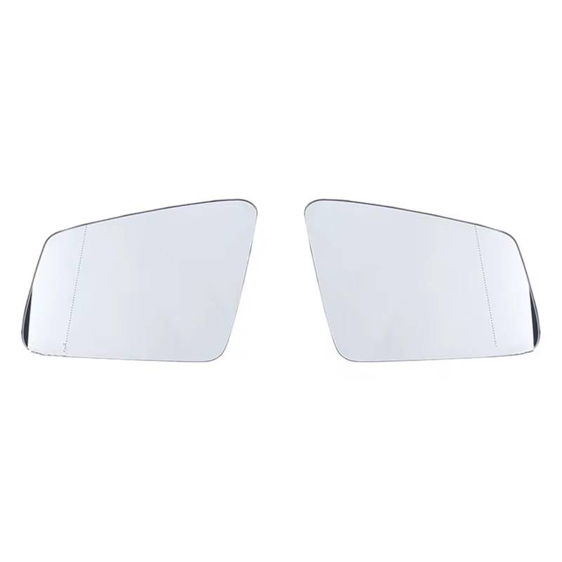 TGFCRUH Außenspiegel Glas Kompatibel Mit Mercedes Für Benz A B C E-Klasse W176 W246 W212 W204 W22 Autozubehör Beheiztes Spiegelglas Autoteile(1 Pair) von TGFCRUH