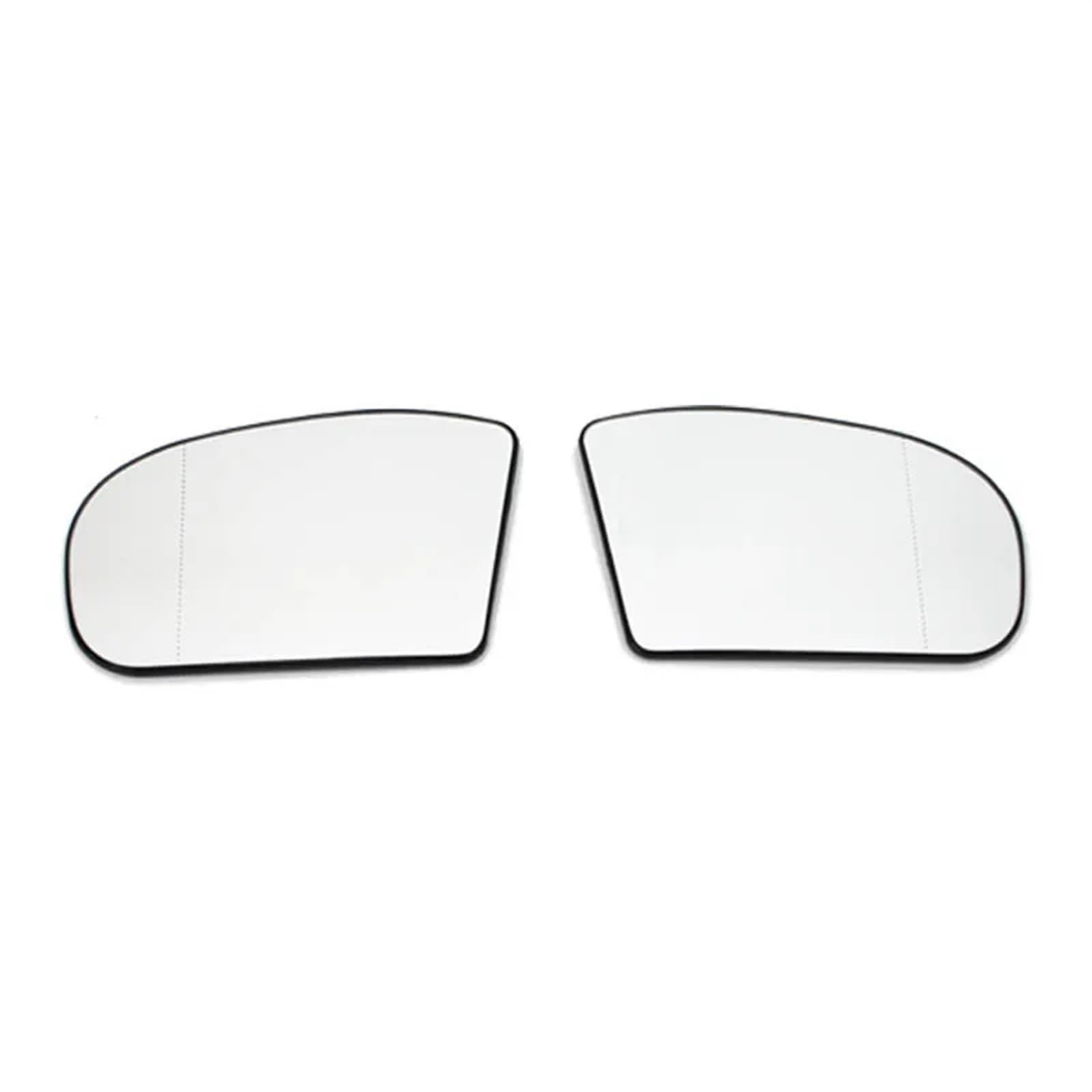 TGFCRUH Außenspiegel Glas Kompatibel Mit Mercedes Für Benz Für C-Klasse W203 C230 C240 ​​C280 Für AMG 2001-2007 Beheiztes Spiegelglas Für Die Linke Und Rechte Türseite Rückspiegelplatte(1 Pair) von TGFCRUH