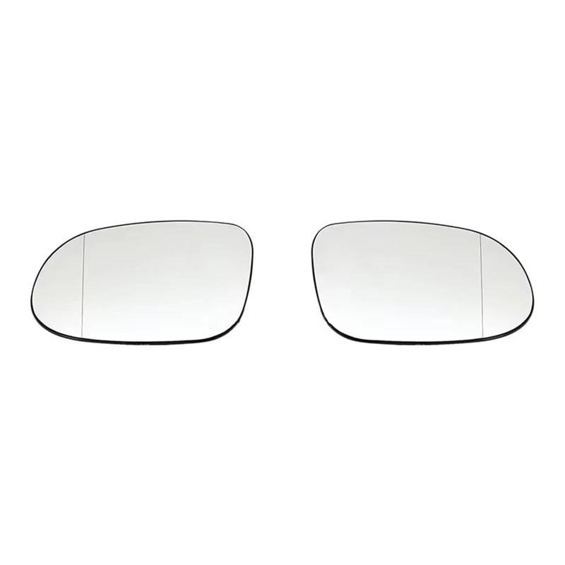 TGFCRUH Außenspiegel Glas Kompatibel Mit Mercedes Für Benz Für CLK-Klasse C208 1998-2002 Für A-Klasse W168 1997-2004 Automatisch Beheiztes Rückspiegelglas A1708100121 A1708100421(1 Pair) von TGFCRUH