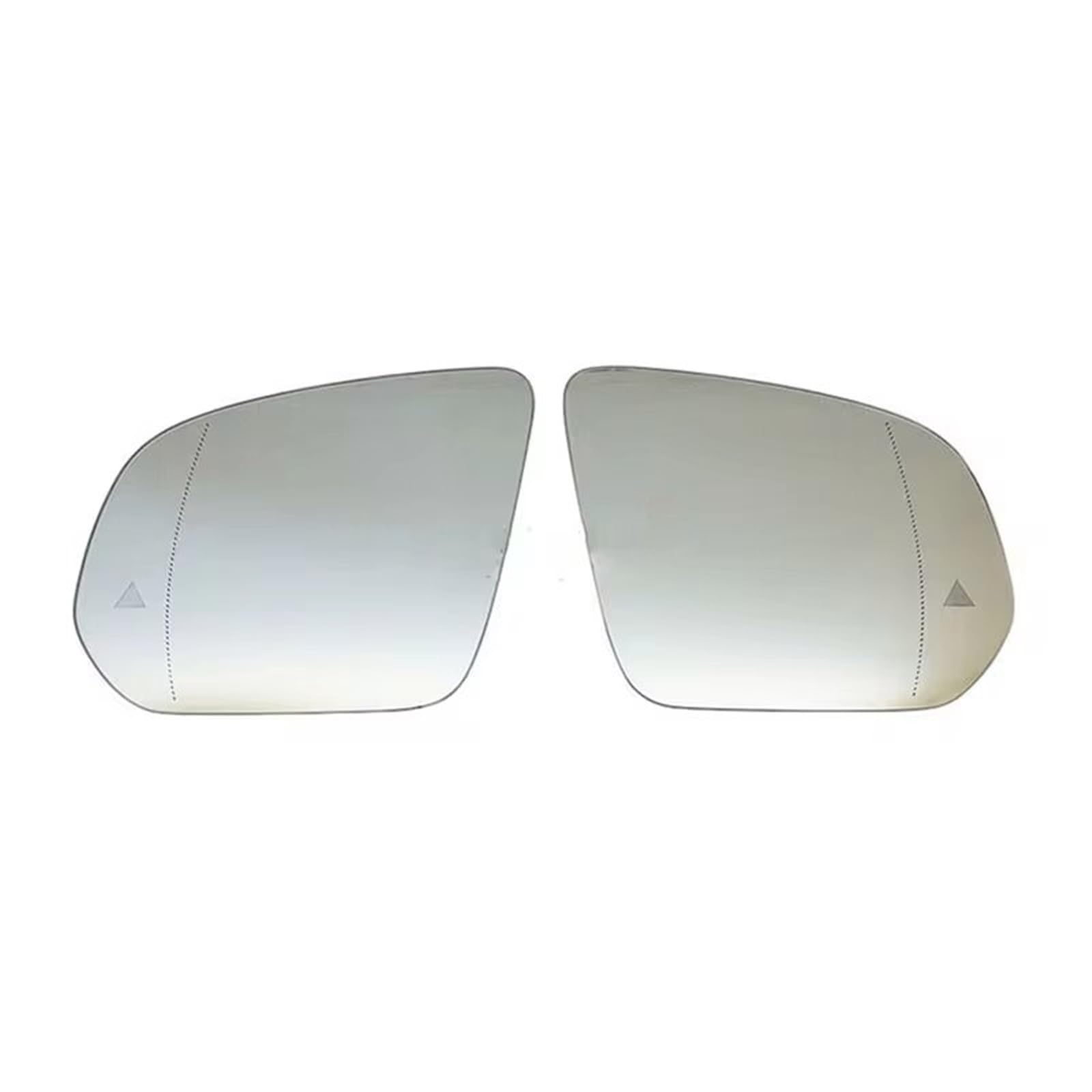 TGFCRUH Außenspiegel Glas Kompatibel Mit Mercedes Für Benz GLE W167 GLS 2020- Rückspiegelglas Autozubehör Heizung Blindbereich Hinten A1678102901 A1678102801(Blind,1 Pair) von TGFCRUH