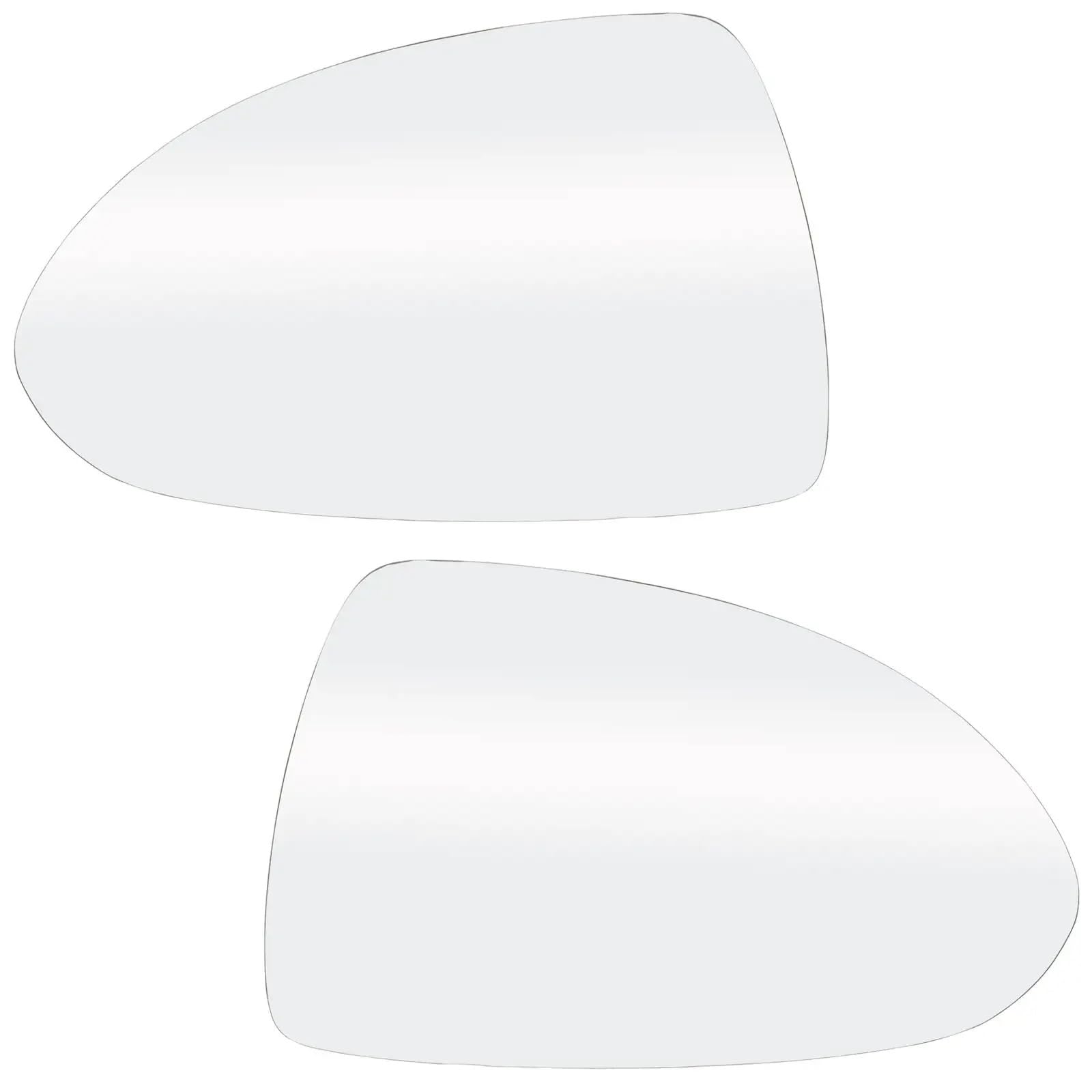 TGFCRUH Außenspiegel Glas Kompatibel Mit Opel Für Corsa D 2006–2010 2011 2012 213 2014 Seitenspiegelglas Für Linke Und Rechte Tür Beheizt Konvex Rückspiegel 1426555 1426558(1 Pair) von TGFCRUH