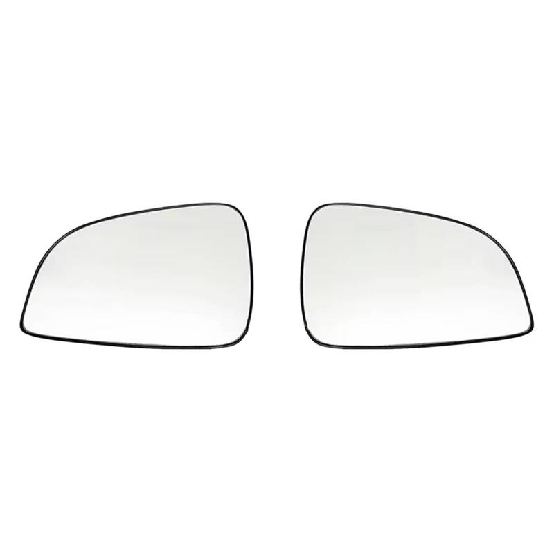 TGFCRUH Außenspiegel Glas Kompatibel Mit Opel Für Vauxhall Für Astra H GTC 2009 2010 2011 2012 2013, Automatisch Links Rechts Beheizt Für Flügel-Heckspiegelglas 13300626 13300627(1 Pair) von TGFCRUH