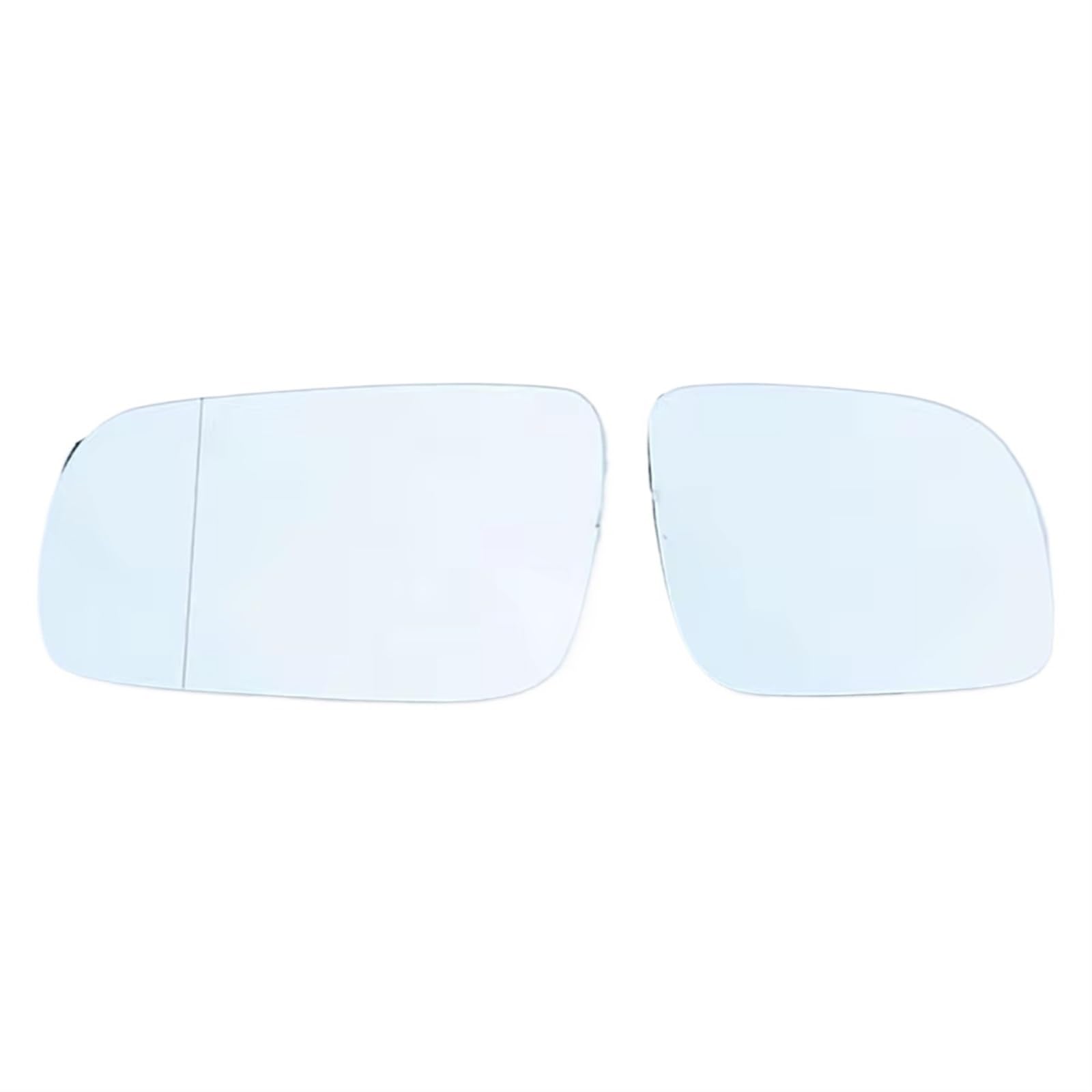 TGFCRUH Außenspiegel Glas Kompatibel Mit VW Für Golf 4 Für MK4 Seitenspiegelglas Weiß High Definition Beheiztes Rückspiegelglas Autozubehörverkleidung(No Heating,1 Pair) von TGFCRUH