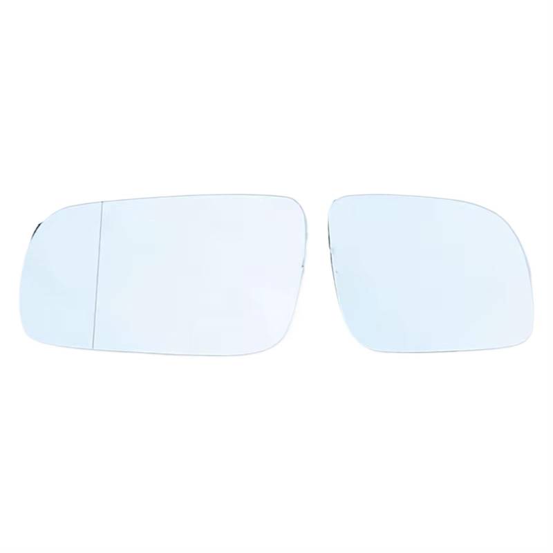 TGFCRUH Außenspiegel Glas Kompatibel Mit VW Für Golf 4 Für MK4 Seitenspiegelglas Weiß High Definition Beheiztes Rückspiegelglas Autozubehörverkleidung(No Heating,1 Pair) von TGFCRUH