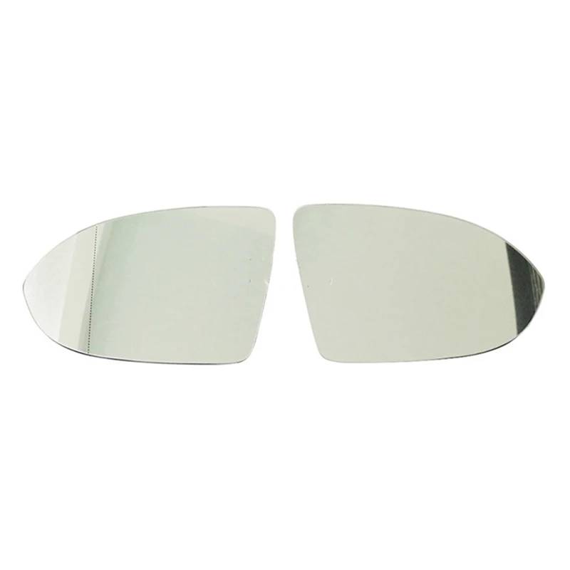 TGFCRUH Außenspiegel Glas Kompatibel Mit VW Für Magotan B8L 2017 2018 2019 2020 2021 2022 2023 Autozubehör Äußere Rückspiegelglaslinse Mit Beheizter Funktion(Left+Right) von TGFCRUH