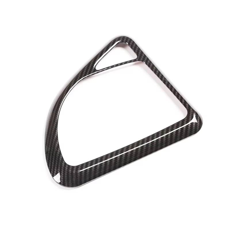 TGFCRUH Auto Mittelkonsole Trim Kompatibel Mit 1er E81 E82 E87 2007 2008 2009 2010 2011 Autozubehör ABS-Auto-Mittelkonsolen-Schalttafel-Abdeckungs-Ordnungsaufkleber(Carbon Fiber) von TGFCRUH