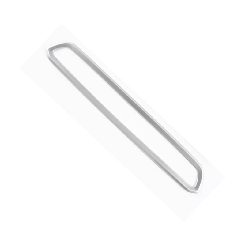 TGFCRUH Auto Mittelkonsole Trim Kompatibel Mit 3er G20 G28 2020 Auto-Styling Mittelkonsole Volumenrahmen Dekoration Abdeckung Zieraufkleber Innenzubehör(Silver) von TGFCRUH