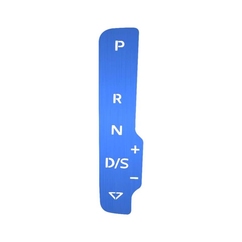 TGFCRUH Auto Mittelkonsole Trim Kompatibel Mit A3 8V 2013 2014 2015 2016 2017 2018 2019 1 Stück Linke Mittelkonsole Schaltknauf-Panel Aufkleber Abdeckung(Blue) von TGFCRUH