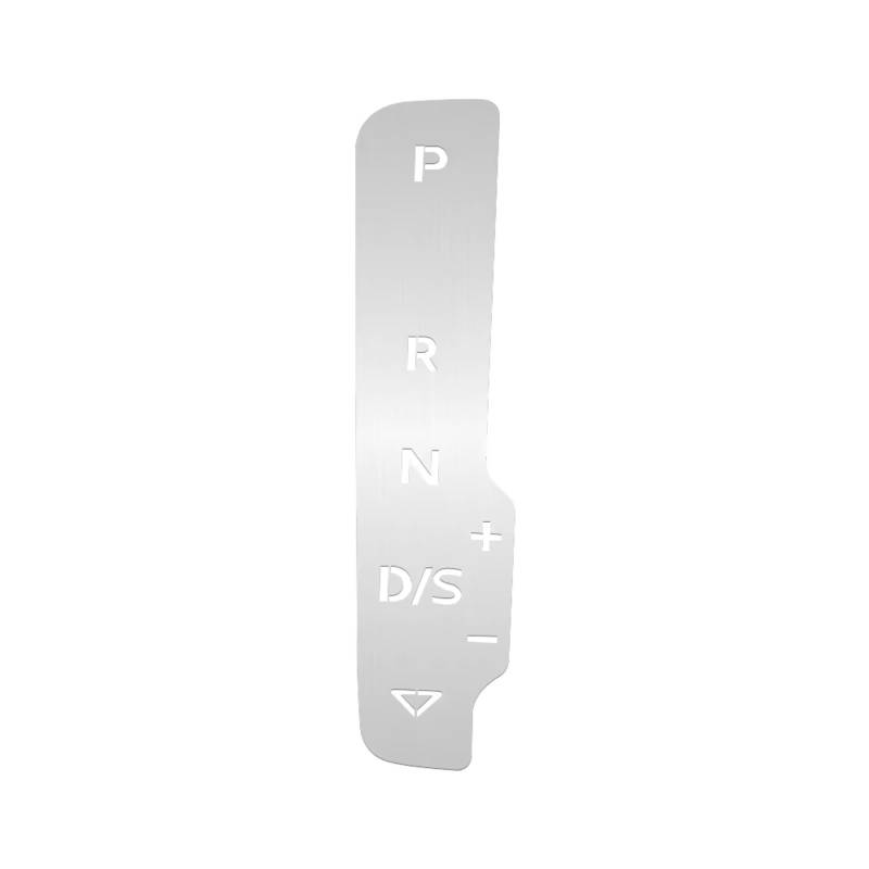 TGFCRUH Auto Mittelkonsole Trim Kompatibel Mit A3 8V 2013 2014 2015 2016 2017 2018 2019 1 Stück Linke Mittelkonsole Schaltknauf-Panel Aufkleber Abdeckung(Silver) von TGFCRUH