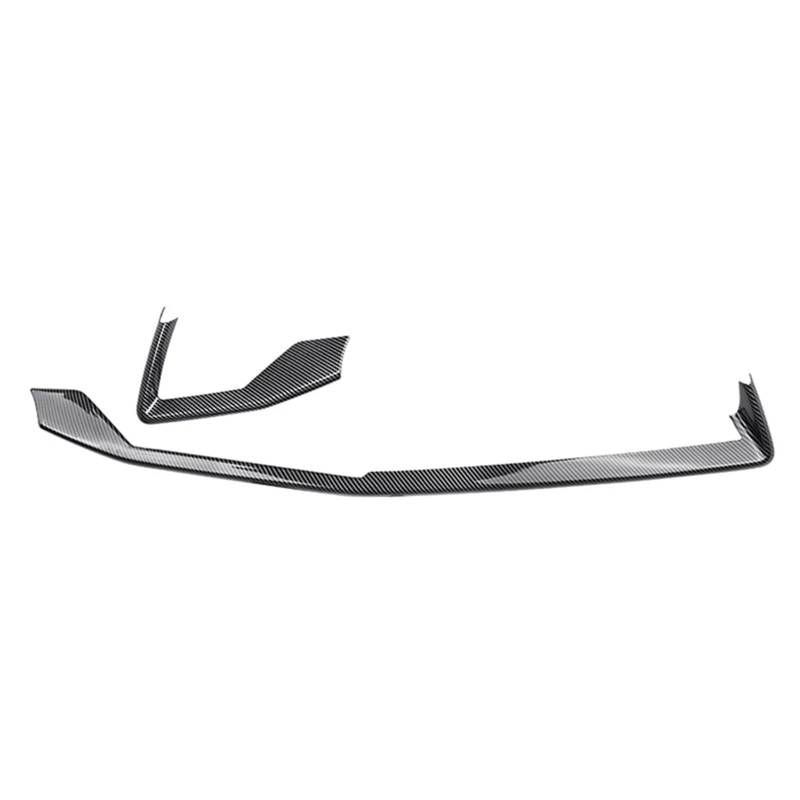 TGFCRUH Auto Mittelkonsole Trim Kompatibel Mit A3 8Y 2021 2022 Autozubehör Mittelkonsole Armaturenbrett Co-Pilot Panel Rahmen Dekoration Aufkleber Kohlefaser-Farbverkleidung von TGFCRUH