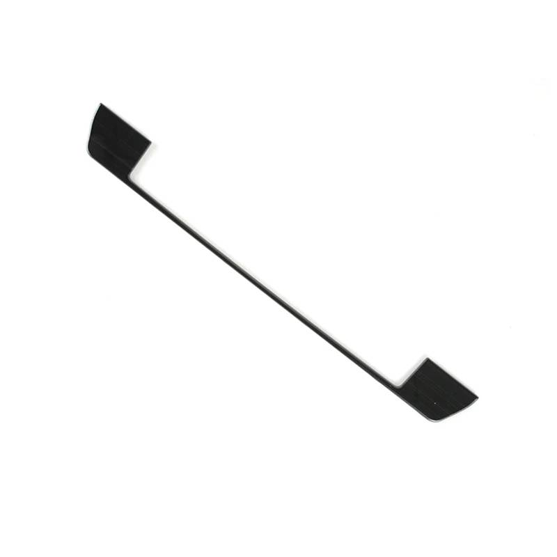 TGFCRUH Auto Mittelkonsole Trim Kompatibel Mit A6 C8 2019 2020 2021 2022 Auto Mittelkonsole Knopf Pailletten Dekoration Aufkleber Innenzubehör Zierstreifen(Black) von TGFCRUH