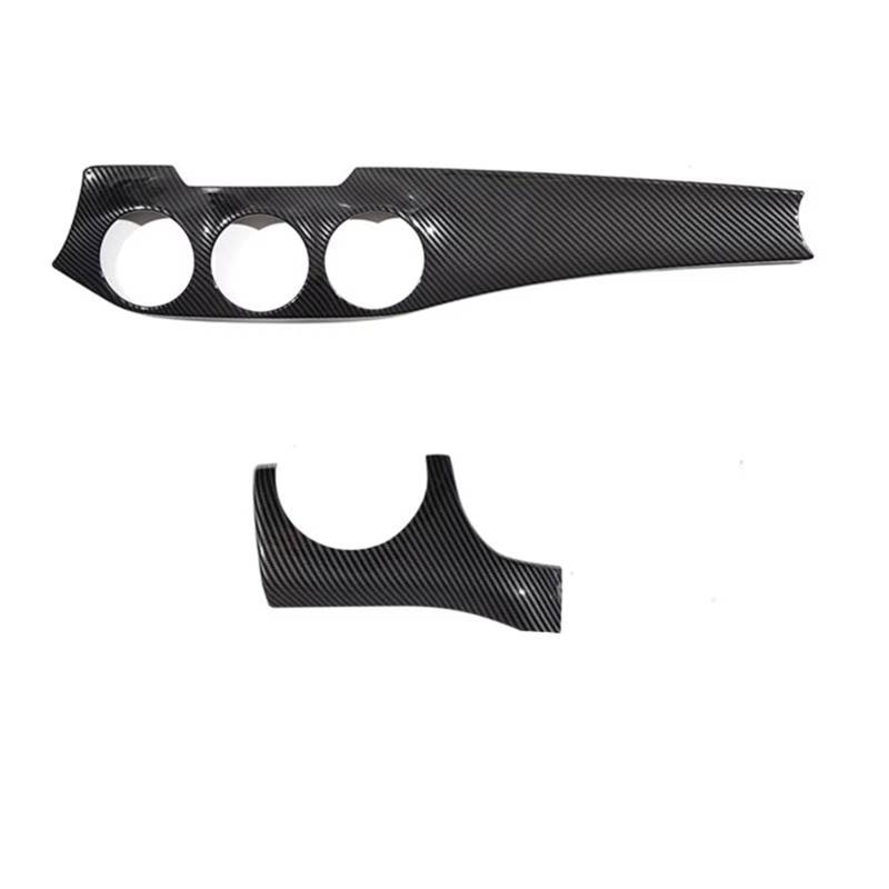 TGFCRUH Auto Mittelkonsole Trim Kompatibel Mit Benz Für GLA200 GLA260 Für CLA200 220 1 Stück, Auto-Innenschutzaufkleber Mittelkonsole Armaturenbrett Dekorationsaufkleber(C Carbon Fiber) von TGFCRUH