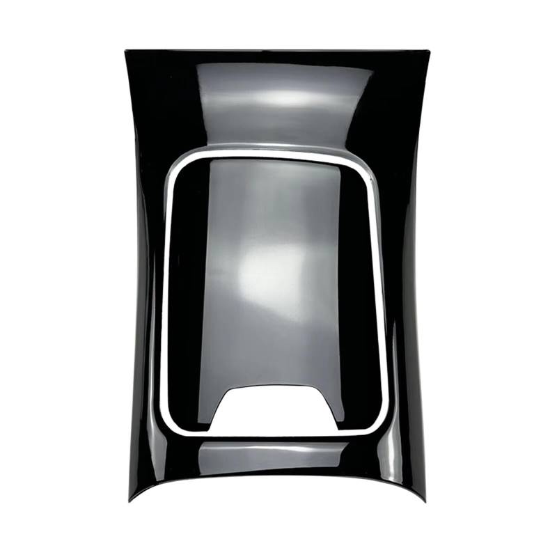 TGFCRUH Auto Mittelkonsole Trim Kompatibel Mit Benz Für GLC300 Für AMG 2023 2024 2-teilige Zierplatten Für Die Linke Mittelkonsole Ornamente Für Die Mittelkonsole(Glossy Black) von TGFCRUH