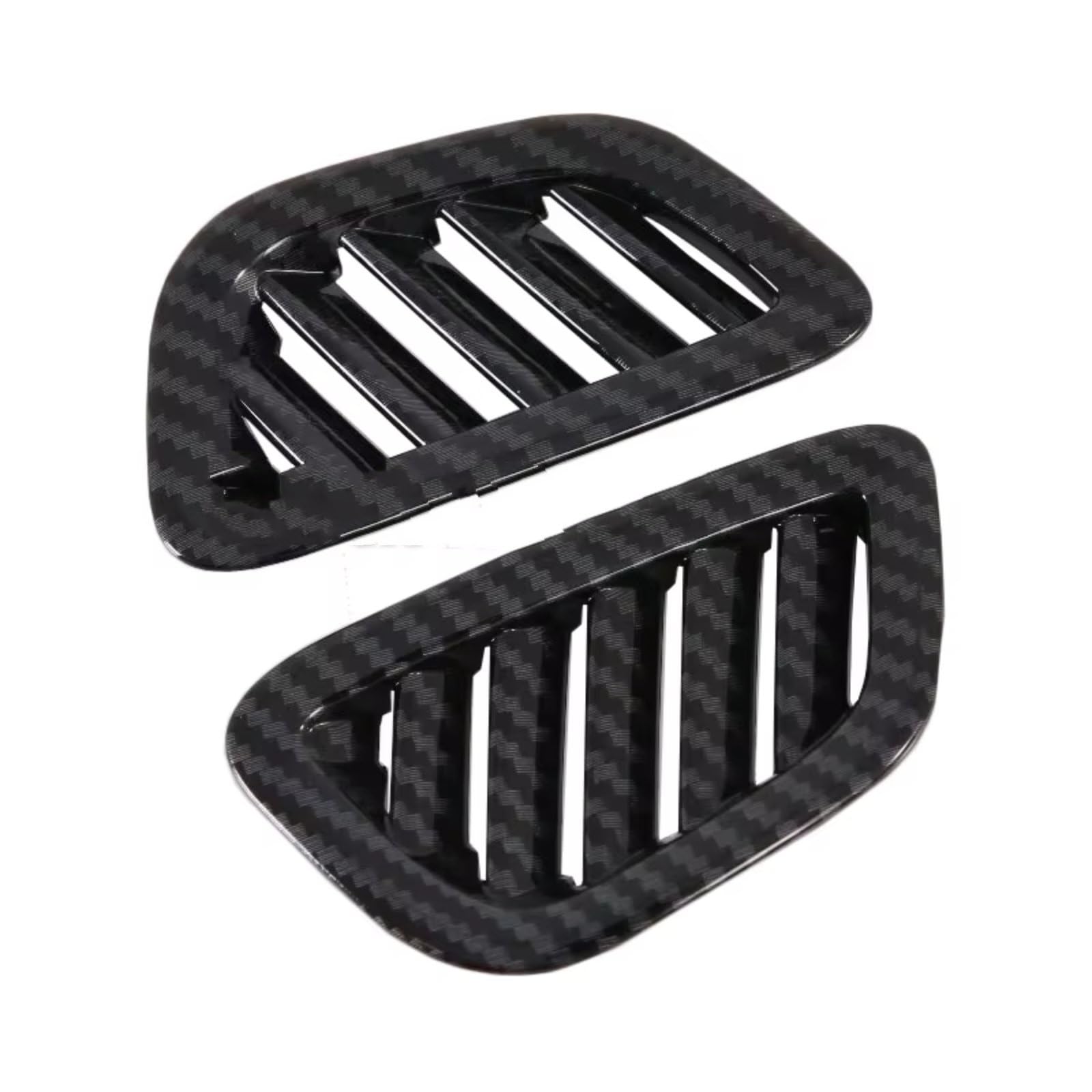 TGFCRUH Auto Mittelkonsole Trim Kompatibel Mit Chevrolet Für Cavalier Für Onix 2019 2020 2021 2022 2023 2024 2 Stück Linke Auto-Schaltrahmenabdeckung(Instrument Outlet) von TGFCRUH