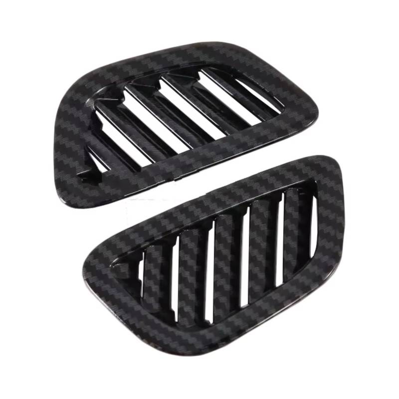 TGFCRUH Auto Mittelkonsole Trim Kompatibel Mit Chevrolet Für Cavalier Für Onix 2019 2020 2021 2022 2023 2024 2 Stück Linke Auto-Schaltrahmenabdeckung(Instrument Outlet) von TGFCRUH