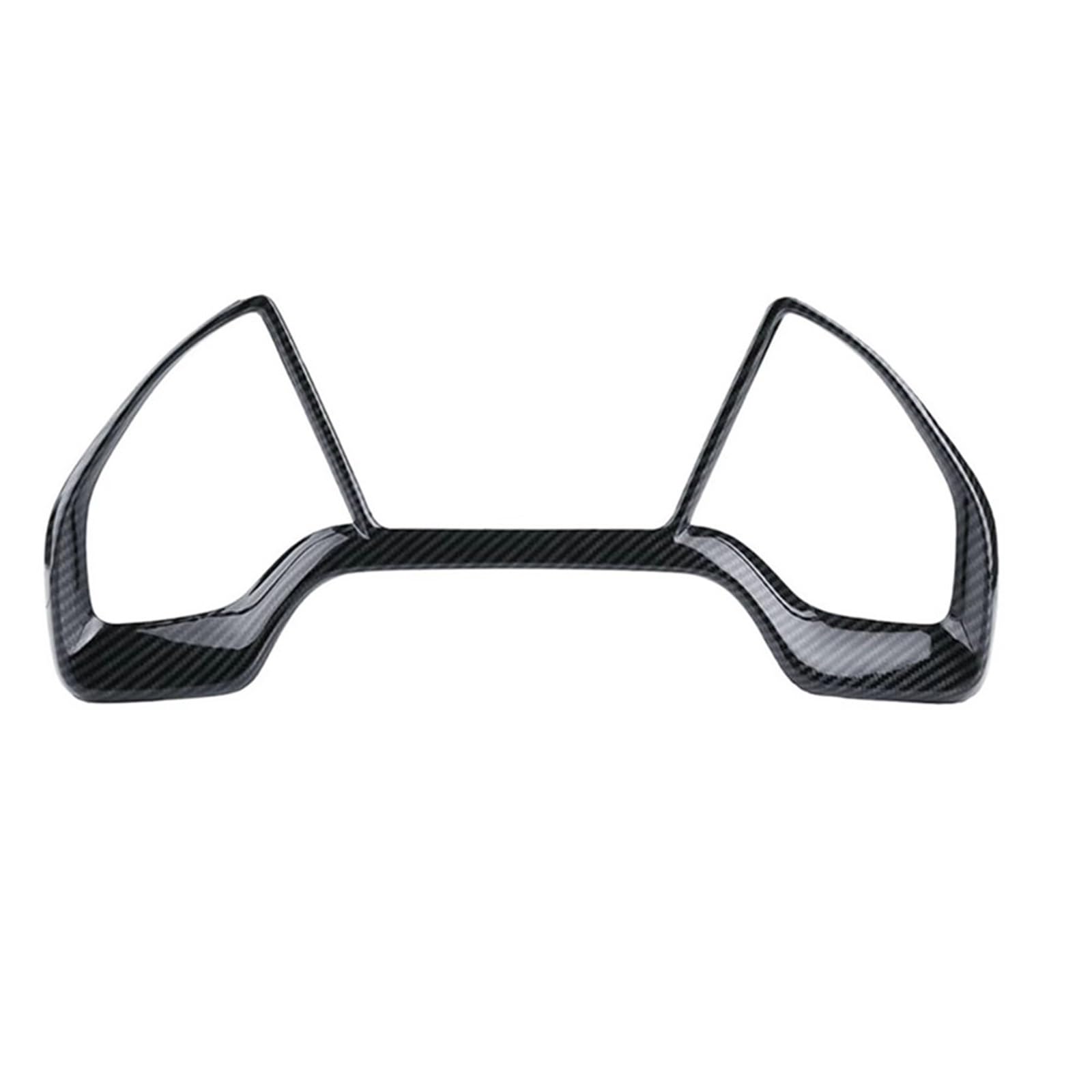 TGFCRUH Auto Mittelkonsole Trim Kompatibel Mit Civic 2016 2017 2018 2019 2020 2 Stück Dekorativer Rahmen Für Die Mittelkonsole Armaturenbrett Ornamente Für Die Mittelkonsole(Type 2 Black) von TGFCRUH