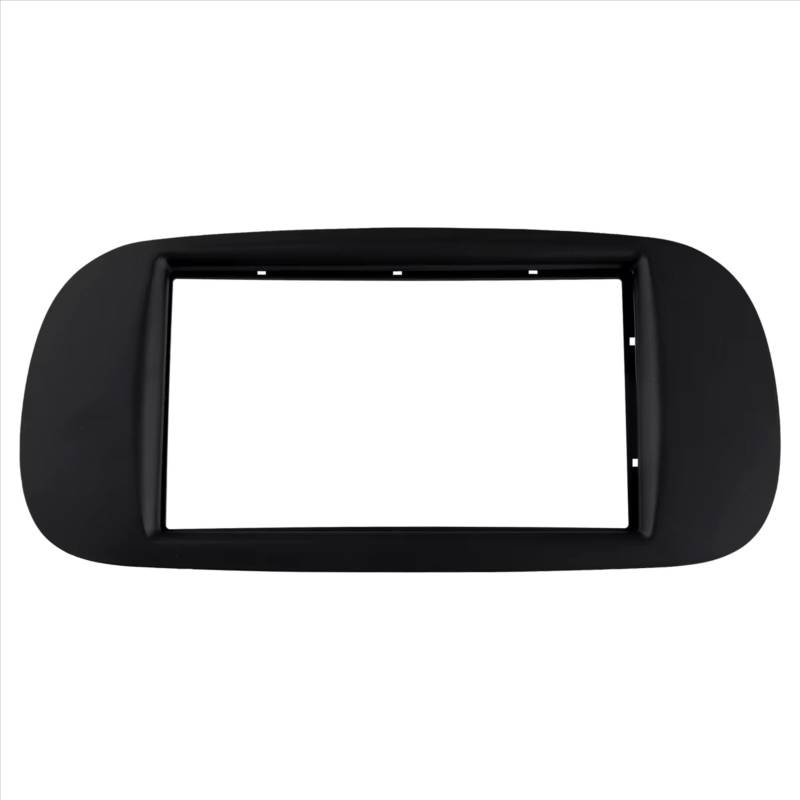 TGFCRUH Auto Mittelkonsole Trim Kompatibel Mit FIAT 500 2007 2008 2009 2010 2011 2012 2013 2014 2015 1 Stück Stereo-Panel Armaturenbrett Umrüstung Einbaurahmen von TGFCRUH