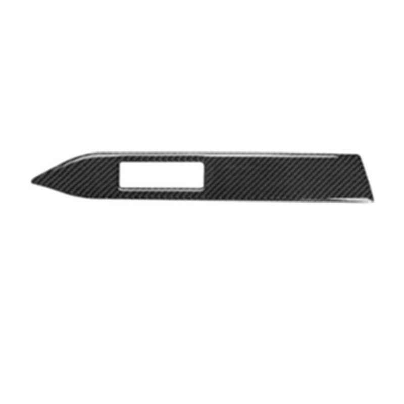 TGFCRUH Auto Mittelkonsole Trim Kompatibel Mit Ford Für Mustang 2015 2016 2017 2018 2019 2020 2021 1 Stück Links Rechts Autozubehör Auto-Armaturenbrett-Dekoration(Black(LHD)) von TGFCRUH