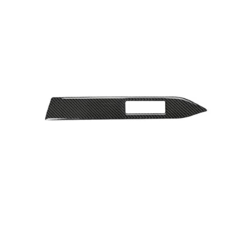 TGFCRUH Auto Mittelkonsole Trim Kompatibel Mit Ford Für Mustang 2015 2016 2017 2018 2019 2020 2021 1 Stück Links Rechts Autozubehör Auto-Armaturenbrett-Dekoration(Black(RHD)) von TGFCRUH