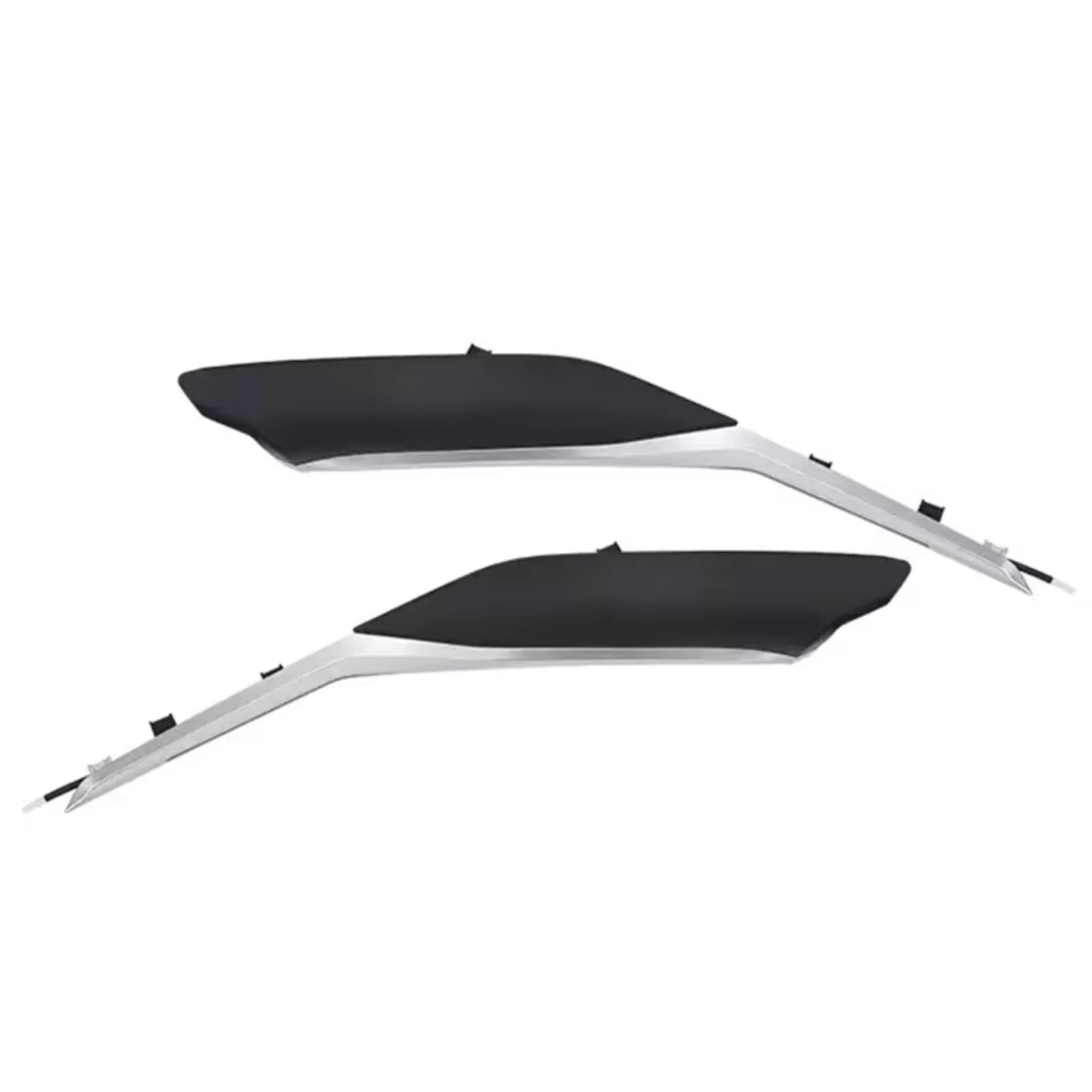 TGFCRUH Auto Mittelkonsole Trim Kompatibel Mit Für 3er-Serie Für G20 Für G21 2020 2021 2022 2023 2024, 2-teilige Linke Mittelkonsolen-Satteldekoration, Kabellose Fernbedienung(Black) von TGFCRUH