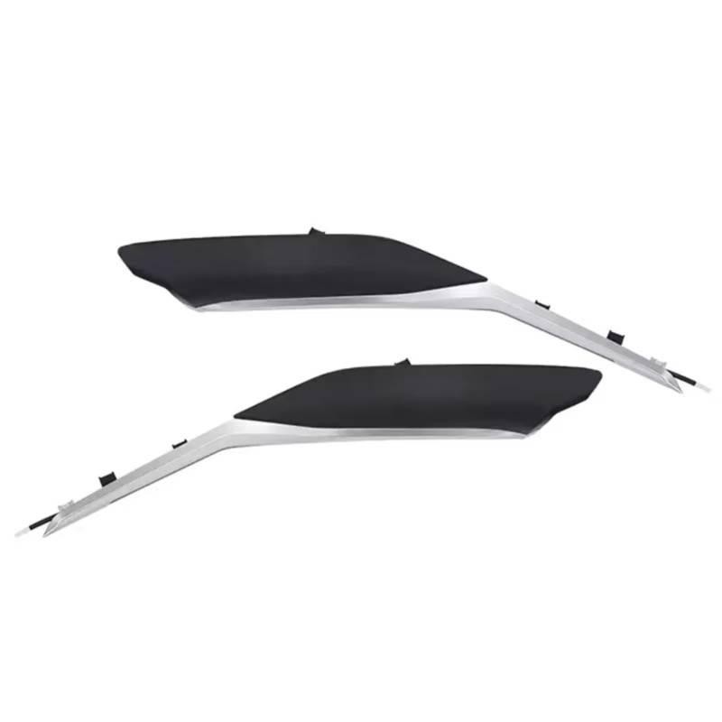 TGFCRUH Auto Mittelkonsole Trim Kompatibel Mit Für 3er-Serie Für G20 Für G21 2020 2021 2022 2023 2024, 2-teilige Linke Mittelkonsolen-Satteldekoration, Kabellose Fernbedienung(Black) von TGFCRUH