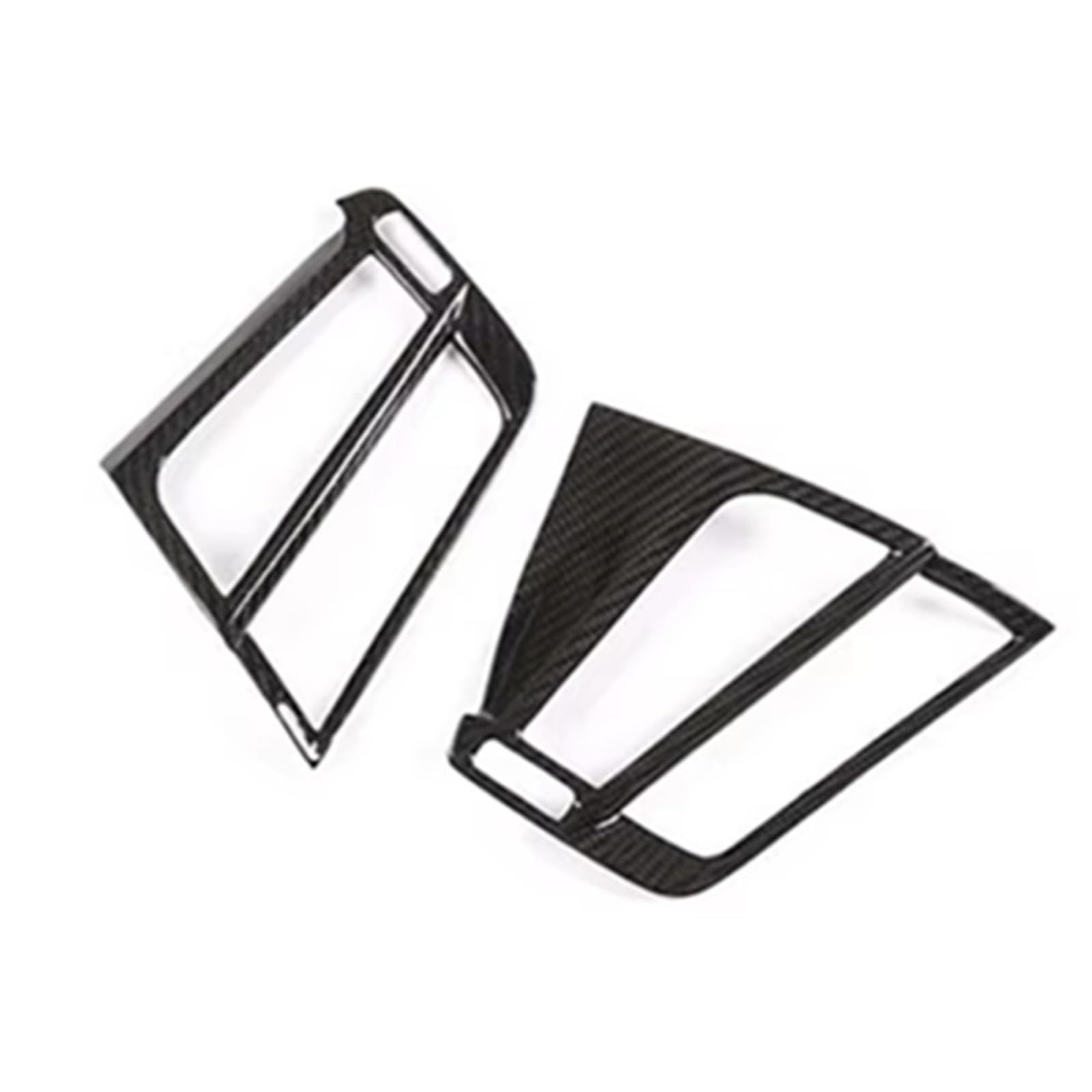 TGFCRUH Auto Mittelkonsole Trim Kompatibel Mit Für X6 F16 2015 2016 2017 2018 2019 2 Stück Dekorative Streifen Für Die Mittelkonsole Ornamente Für Die Mittelkonsole(Air Vent Outlet) von TGFCRUH