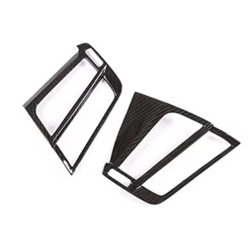 TGFCRUH Auto Mittelkonsole Trim Kompatibel Mit Für X6 F16 2015 2016 2017 2018 2019 2 Stück Dekorative Streifen Für Die Mittelkonsole Ornamente Für Die Mittelkonsole(Air Vent Outlet) von TGFCRUH
