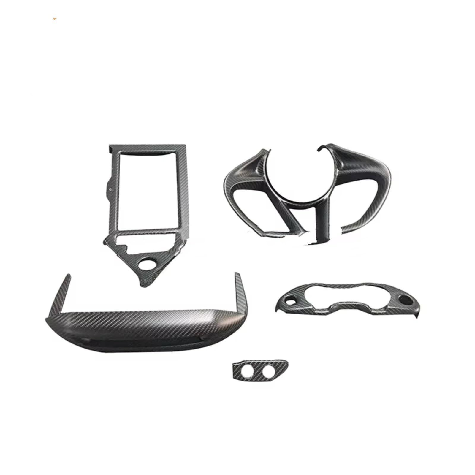 TGFCRUH Auto Mittelkonsole Trim Kompatibel Mit Mclaren 720S 2017 2018 2019 2020 2021. 1 Satz Linke Mittlere Steuertaste Für Das Armaturenbrett.(LHD) von TGFCRUH
