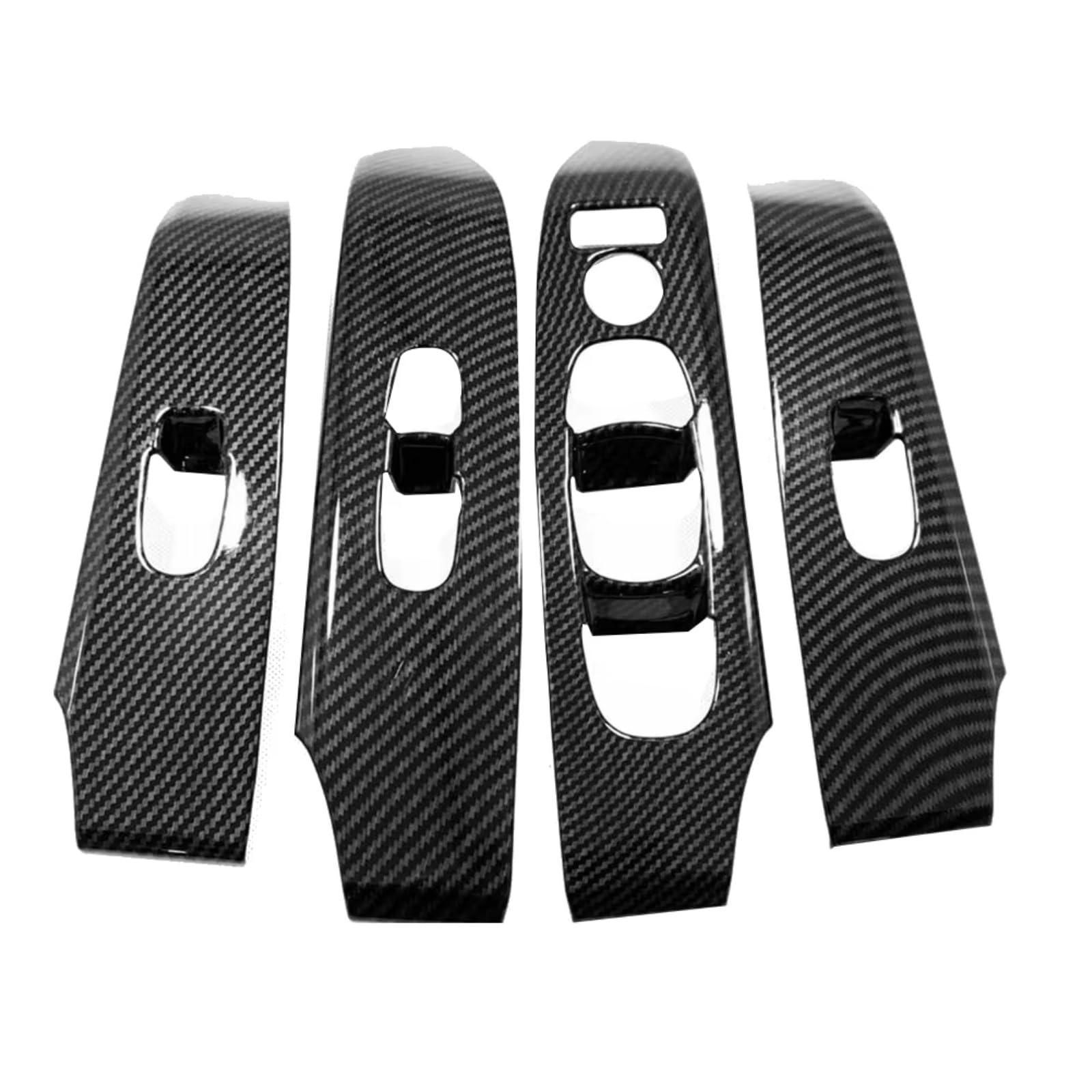 TGFCRUH Auto Mittelkonsole Trim Kompatibel Mit Nissan Für Altima Für Teana 2019 2020 2021 4-teiliges Carbonfaser-Fensterheber-Panel Schalterabdeckung Verkleidungszubehör TGFCRUH Auto Mittelkonsole Trim Kompatibel Mit Nissan Für Altima Für Teana 2019 2020 2021 4-teiliges Carbonfaser-Fensterheber-Panel Schalterabdeckung Verkleidungszubehör von TGFCRUH