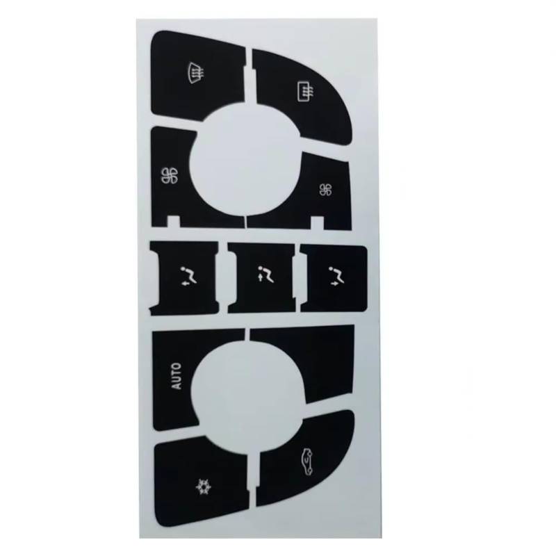 TGFCRUH Auto Mittelkonsole Trim Kompatibel Mit Opel Für Astra 2009 2010 2011 2012 2013 2014 2015 1 Stück Dekorative Streifen Für Die Mittelkonsole Zubehör(for Climate Control) von TGFCRUH