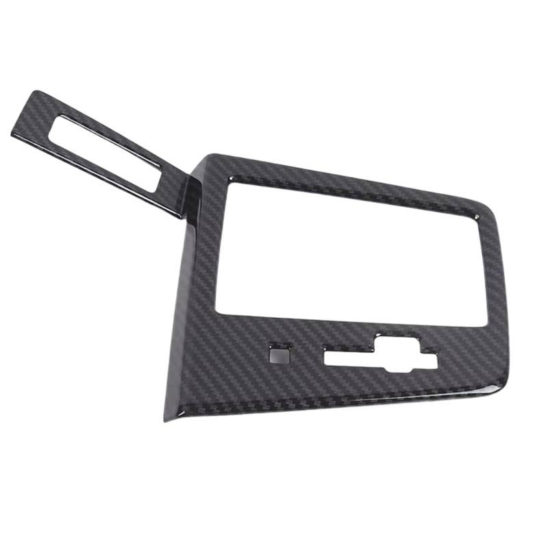 TGFCRUH Auto Mittelkonsole Trim Kompatibel Mit Q3 2019 LHD Mittelkonsole Schalttafel Dekoration Abdeckung Trim Aufkleber ABS Car Styling Mittelkonsole Dekorative Shell Aufkleber(Carbon Fiber) von TGFCRUH