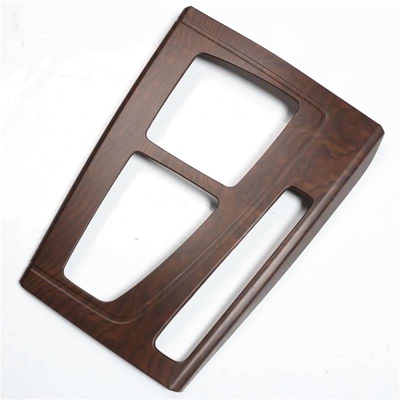 TGFCRUH Auto Mittelkonsole Trim Kompatibel Mit Q5 GJ 2018 2019 2020 2021 LHD Mittelkonsole Schalthebelrahmen Dekoration Abdeckung Auto Styling Innenaufkleber(Oak Grain Color) von TGFCRUH