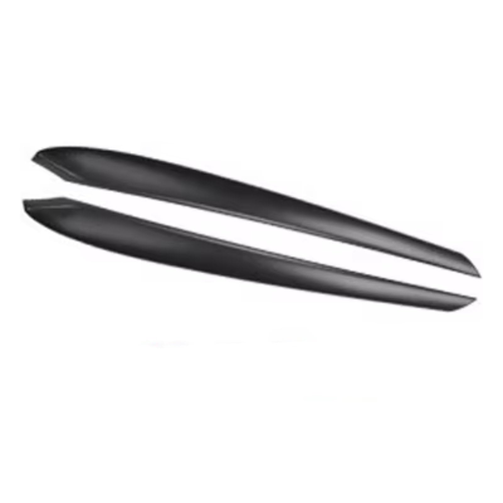 TGFCRUH Auto Mittelkonsole Trim Kompatibel Mit Tesla Für Model 3 2021 2022 2023 1 Stück 2 Stück 1 Set Mittelkonsolenverkleidung, Dekorabdeckung Armaturenbrett-Panel-Zubehör(Matte Black Door) von TGFCRUH